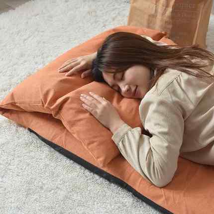 377V人懒沙发榻榻米可8折叠拆洗飘窗椅坐垫可床上靠背折叠躺椅单