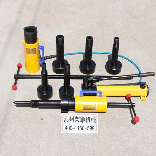 HP液力偶合器液压拉马42吨NA手动电动电厂耦合器维修拆卸工具20T