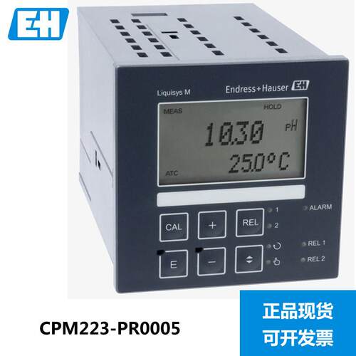 E+H pH计/ORP变送器CPM223-PR0005 恩德斯豪斯Endress+Hauser现货