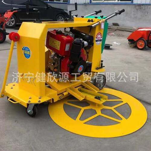 窨井盖切割机市政下水道混凝土圆弧切割机器设备手推式井盖切圆机