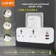 LDNIO英规港式 插头面板多孔无线转换器 多功能插板USB插座英标港版