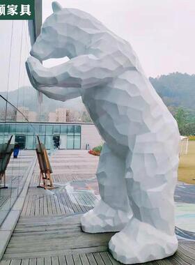 创意玻璃钢切面大象雕塑商场购物广场户外园林景观游乐园动物摆件