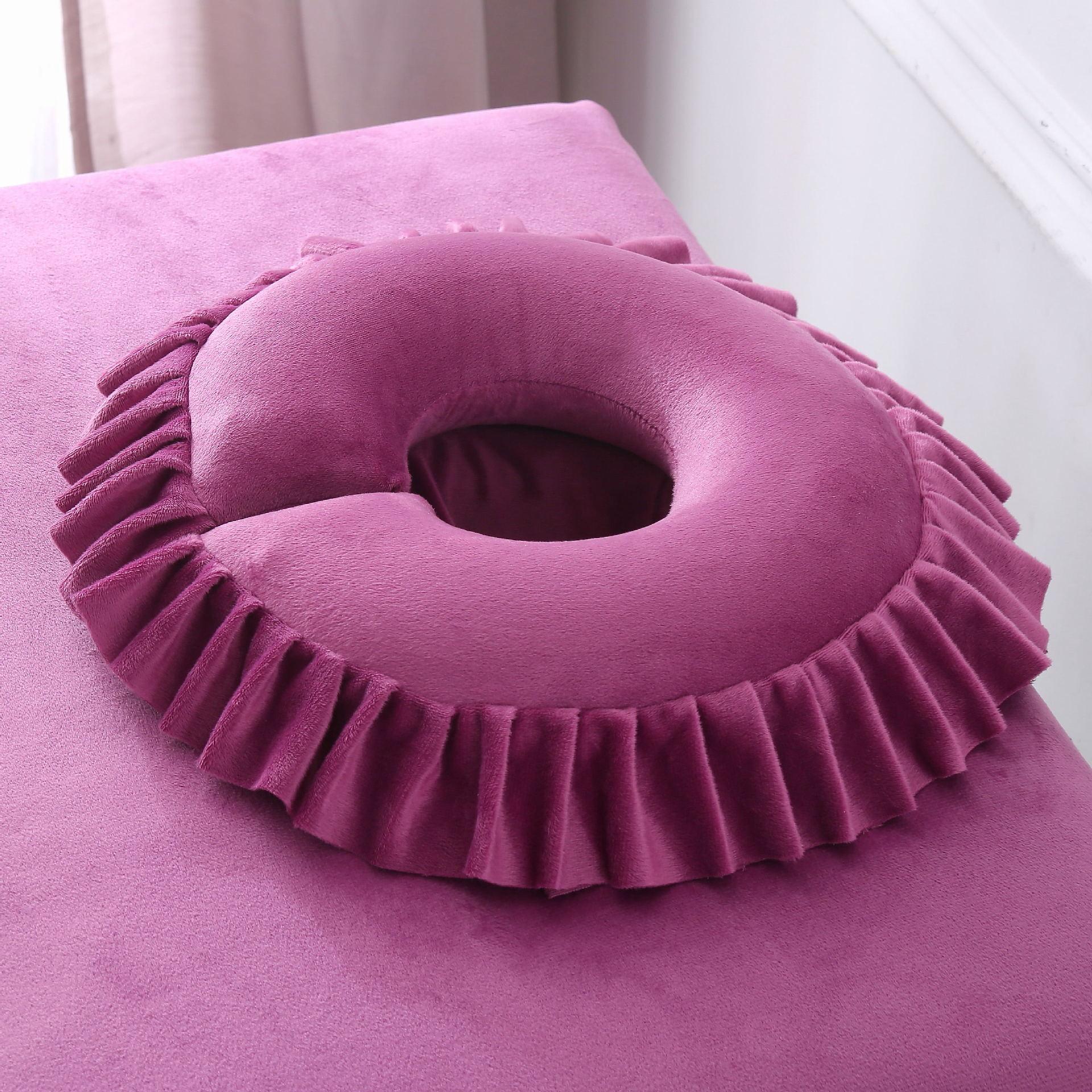 美容院美容枕头枕头按摩便携枕