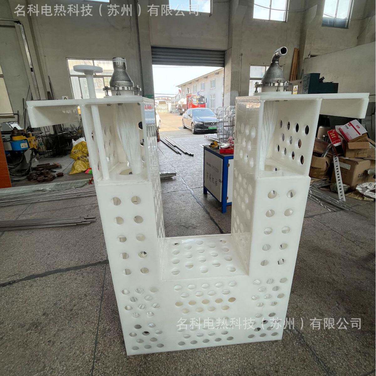 厂家直销四氟换热器电镀槽加热冷却氟塑料换热器四氟管加热板式换