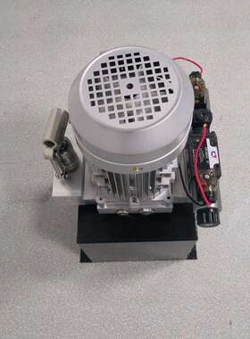 AC380V双作用交流电压4L卧式小电机液压动力单元升降机用液压泵站