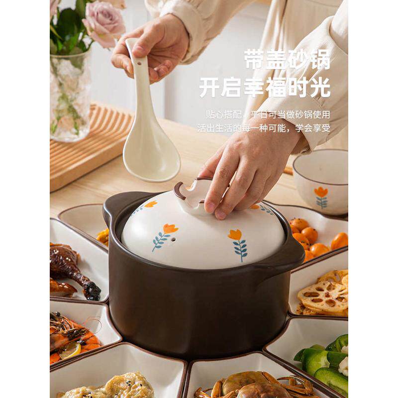 新品2024团圆套装年家用碗盘子套装餐具过年组合碗碟拼盘新款碗盘