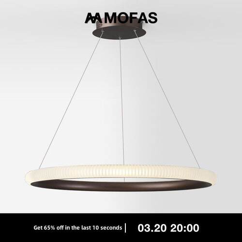 MOFAS北欧现代轻奢创意简约设计师客厅主卧次卧餐厅展厅书房吊灯