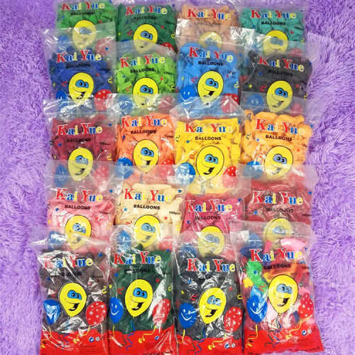 10寸加厚2.3g凯悦圆形亚光拱门气球生日派对装饰气球婚房布置气球