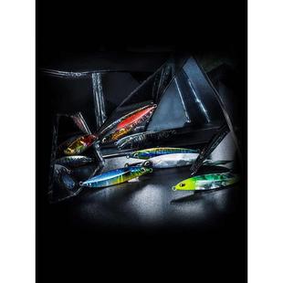 新款鸦语子夜路亚回手刀飘落式远投金属铁板套装翘嘴鲈鱼路亚假饵