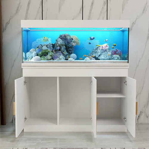 鱼缸底柜轻奢客厅家用隔断架子底座柜子水族箱承重大中小型可订