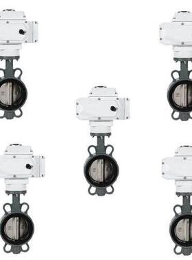 D971X-16C/10C铸钢软密封电动对夹式蝶阀DN65 80 100 125 150 200