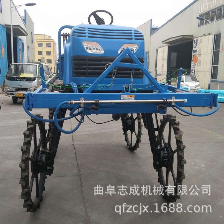 大型自走式打药机四轮柴油喷药车乘坐式喷杆喷药机