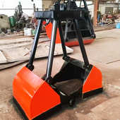 立方不锈钢抓斗动抓斗起重机用电贝壳抓斗用垃圾场1酒厂抓斗厂家