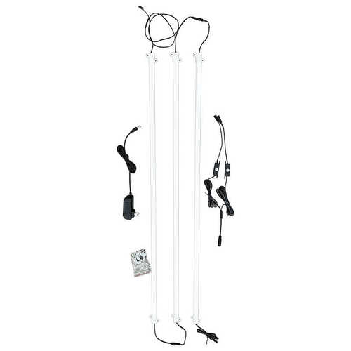 超薄智能led感应灯条悬浮床头明装细发光线条灯主卧橱柜衣柜