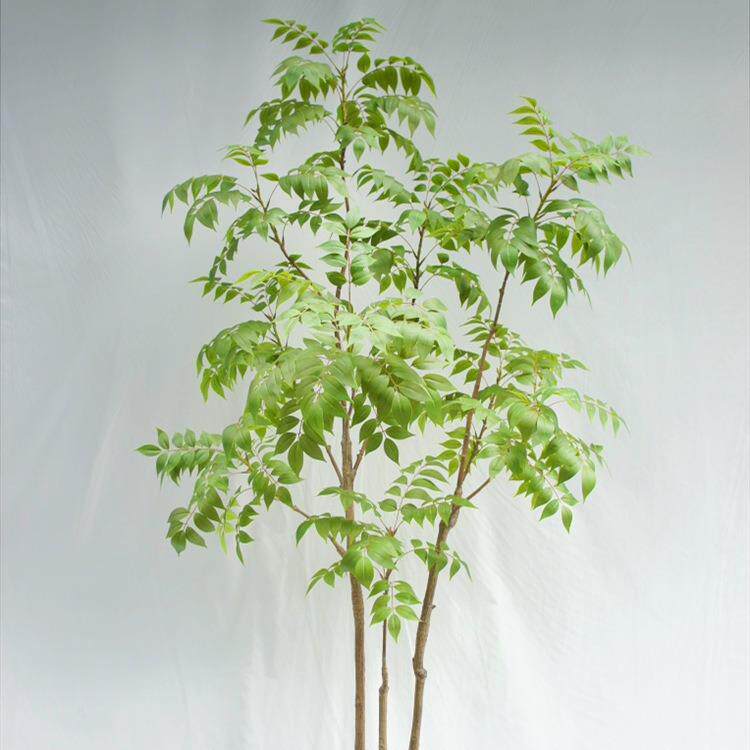 含阳仿真绿植漆木树绿植盆栽北欧风家居大型玄关落地仿真树