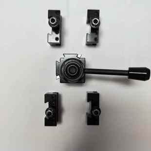 210车床0618车床专用精密美式快换刀架 刀夹带配件diy车床 修杆用