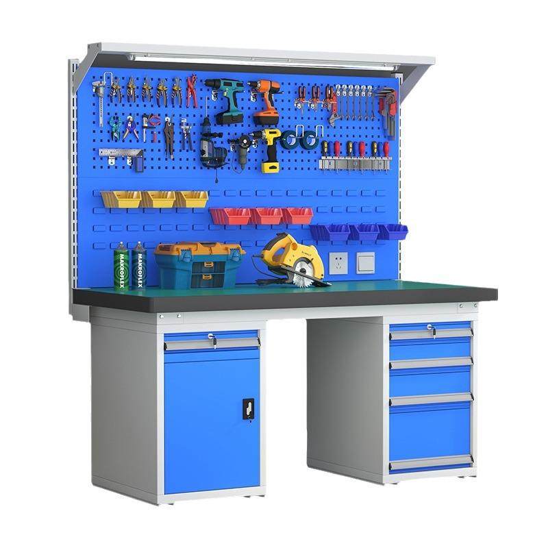 重型钳工工作台不锈钢钳工台防静电工作台实验模型车间操作检验桌