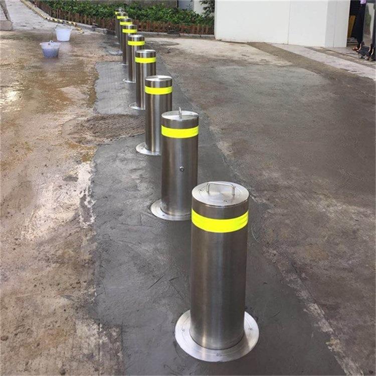 加厚不锈钢活动警示柱可拆卸防撞柱移动分隔路桩止车柱