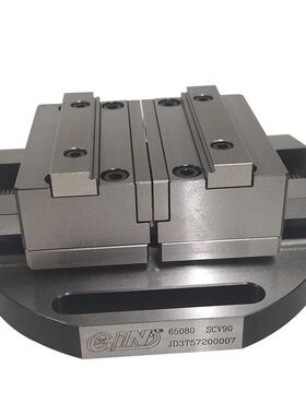 台湾精展同动求心虎钳65080-SCV90自定心平口钳同动求心中心虎钳