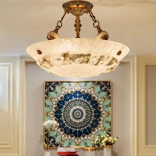欧式 过道灯全铜天然玄蜡烛云石吊客灯家用厅房间e关阳94160台ld