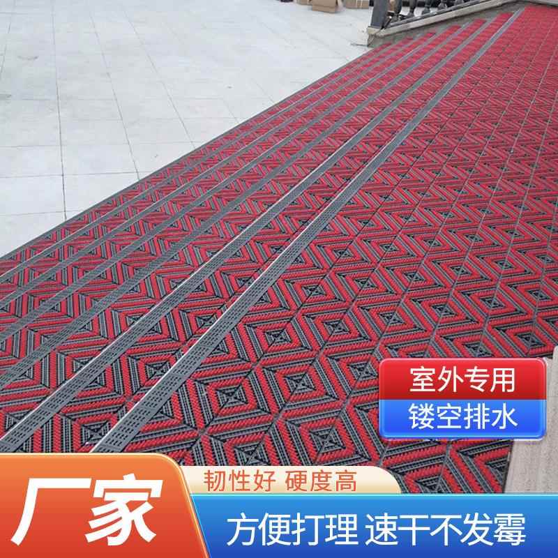入三合一拼拼户室外防滑三合一拼接地垫酒店接商场尘防水门垫蹭土