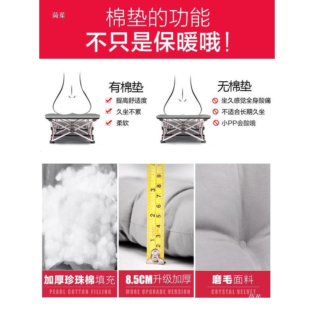 躺椅垫子折叠椅加厚棉坐垫懒人椅摇椅靠垫拆卸办公椅配件大全