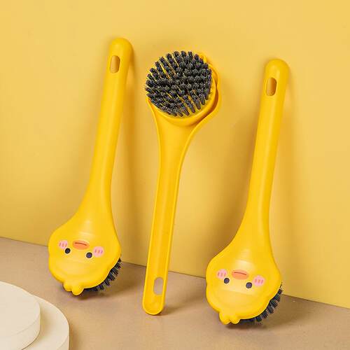 Long-Handle Kitchen Brush for Pots, Dishes, Fruits, and Vege
