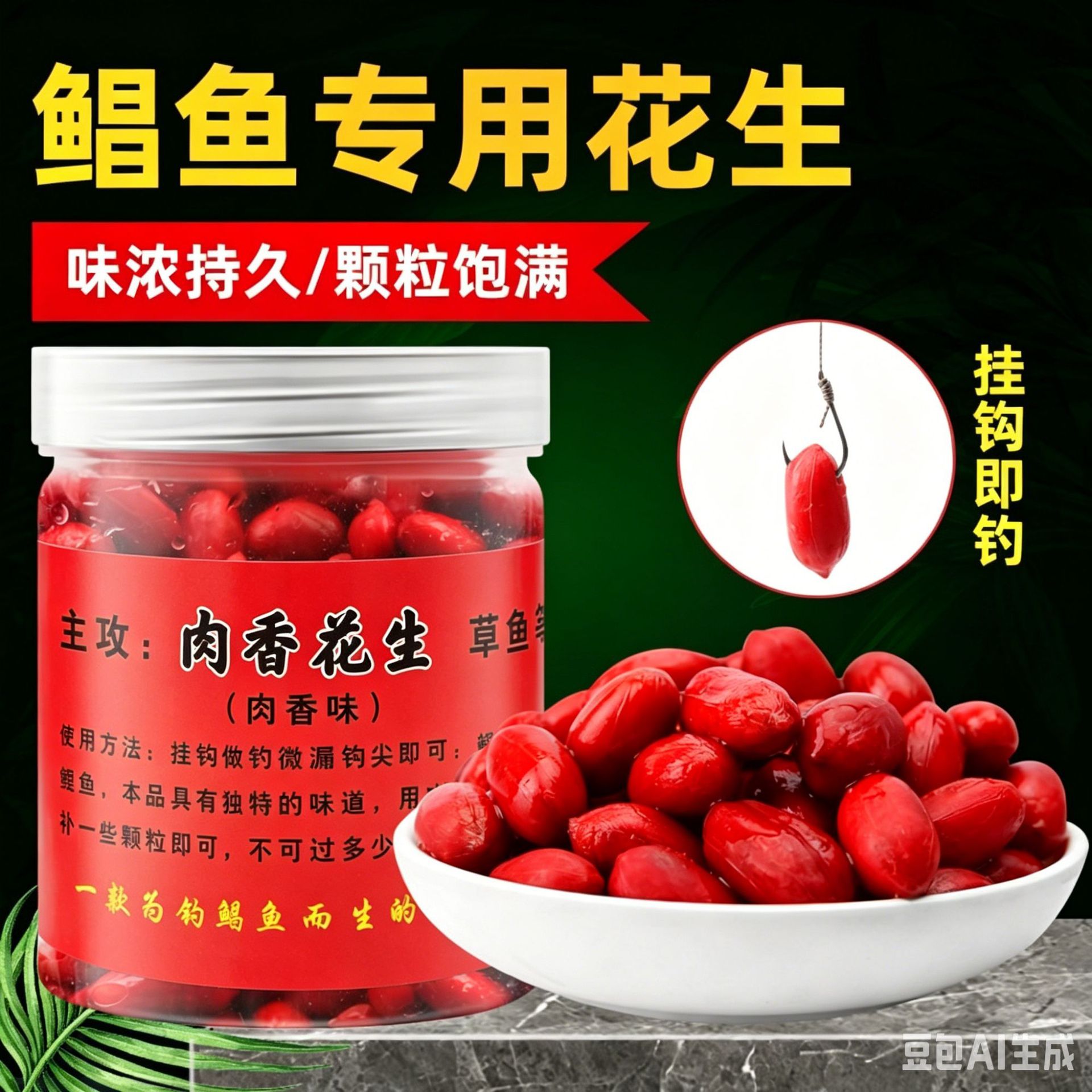 现货鱼饵鱼饵批发鲳鱼花生路亚饵