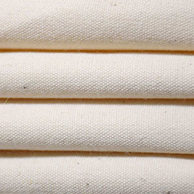 8安有机棉全棉帆布厂家直供箱包鞋材手袋服饰面料全棉有机棉帆布