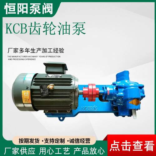 售KCB齿轮油泵 润滑油泵KCB齿轮抽油泵铸铁不锈钢油泵KCB齿轮油泵