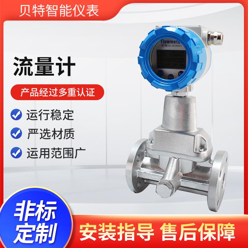 旋进漩涡式流量计气体流量计天然气氧气空气沼气测量带TS监检证书