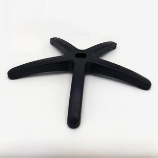 包邮加厚型转椅子脚轮尼龙脚五星脚椅脚电脑椅脚办公配件底座支架