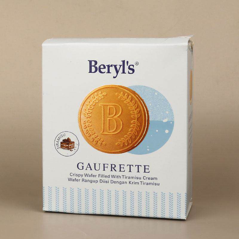 马来西亚原装 Beryl's倍乐思提拉米苏榴莲夹心法兰酥饼干特产手信