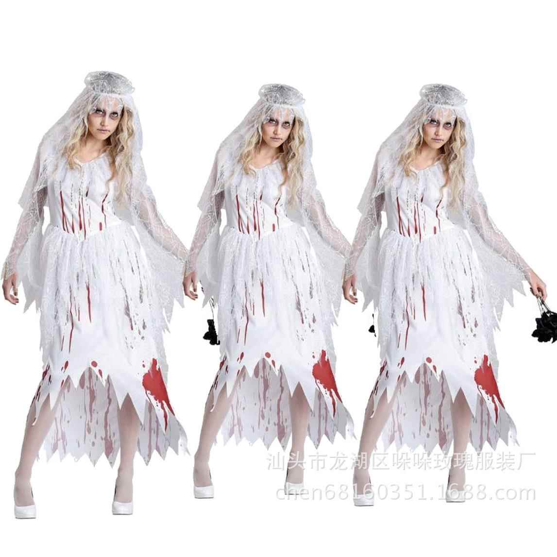 ghost hell zombie demon costume bride vampire fun dark