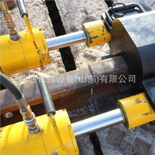 构思独特缝  矿山内燃缸轨调整器YLS-40工作面RT-100液压钢轨拉伸