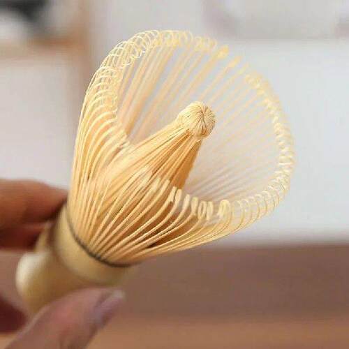 6/3Pcs Tea Whisk Brush Set Bamboo Matcha Whisk Scoop and