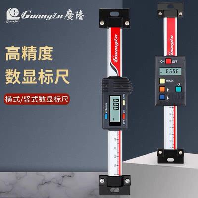 广陆数显标尺 0-100mm 150 200 300 500 600 800 1000mm