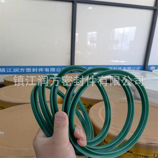 液压缸配件活塞密封圈墨绿色聚氨酯油封70 15.5聚氨酯车削件