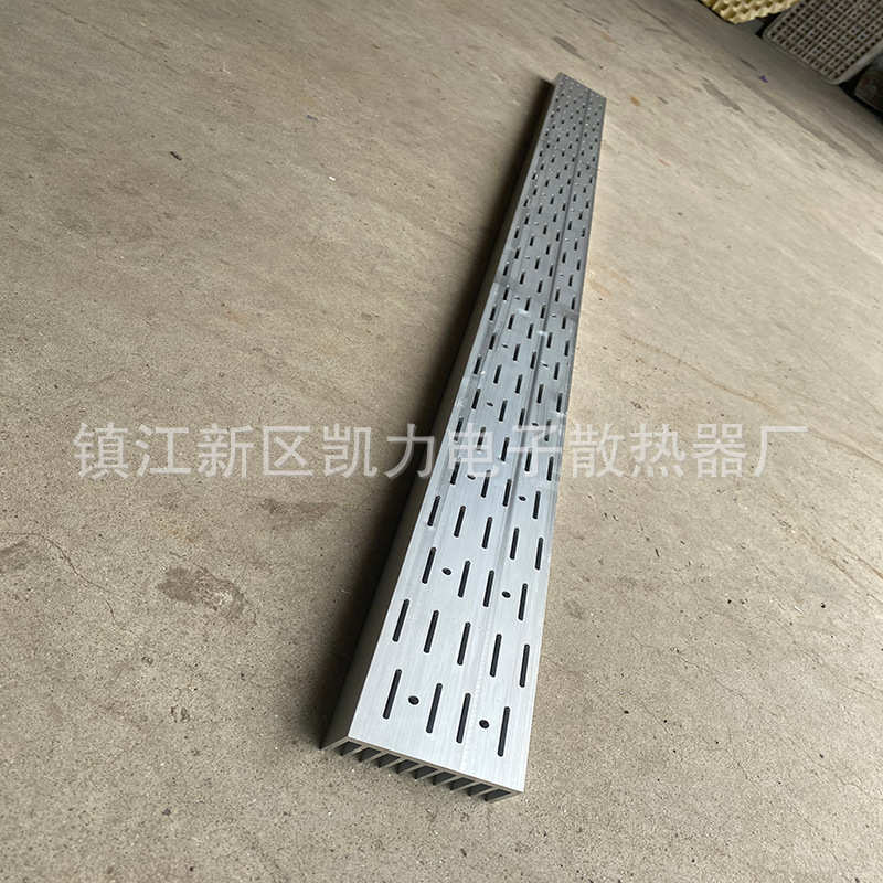 厂家供应电子散热器85*25铝型材电子散热器定 制大功率电源散热器