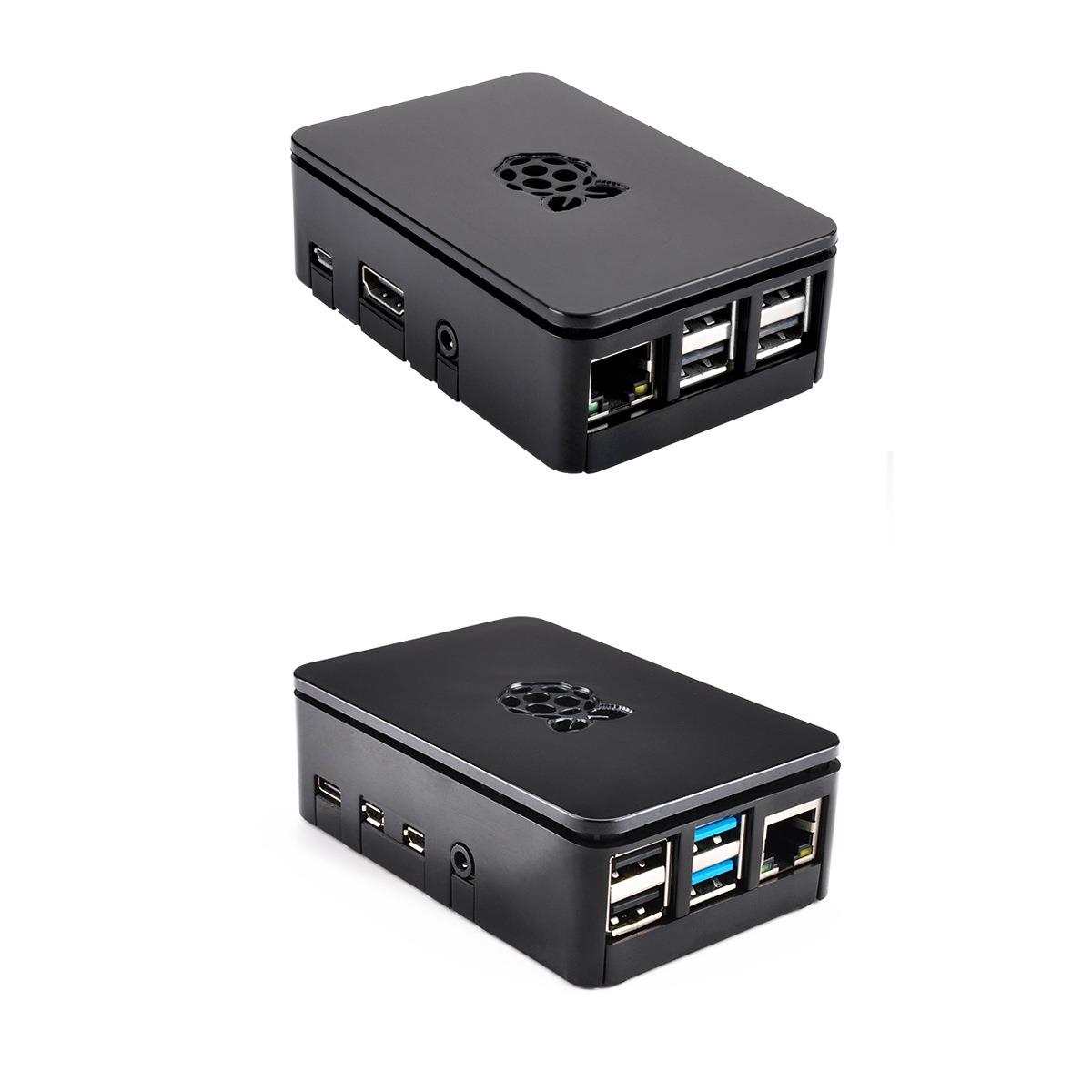 树莓派2代3代4代Raspberry Pi 2B 3B 3B+ 4B外壳盒子可安装风扇