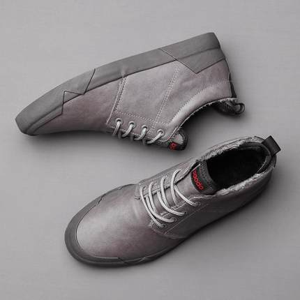 高档男2024鞋子鞋冬季韩版潮潮流百搭男士休皮鞋男透气闲板鞋青年