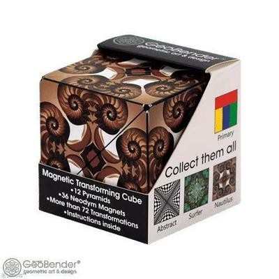 建构大师Geobender几何异型3D百变魔方玩具磁性拼图空间想象桌游