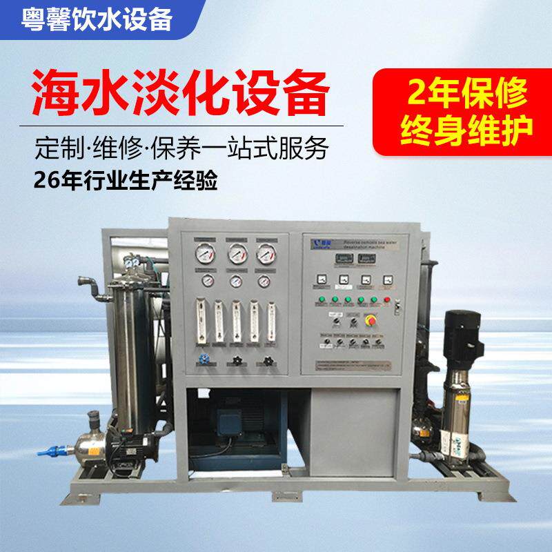 全套全自动大型海水淡化设备反渗透设备纯净水矿泉水机器软水器