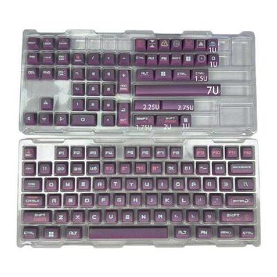 XDA Keycaps, 128Keys Gradual Change Color Thick PBT