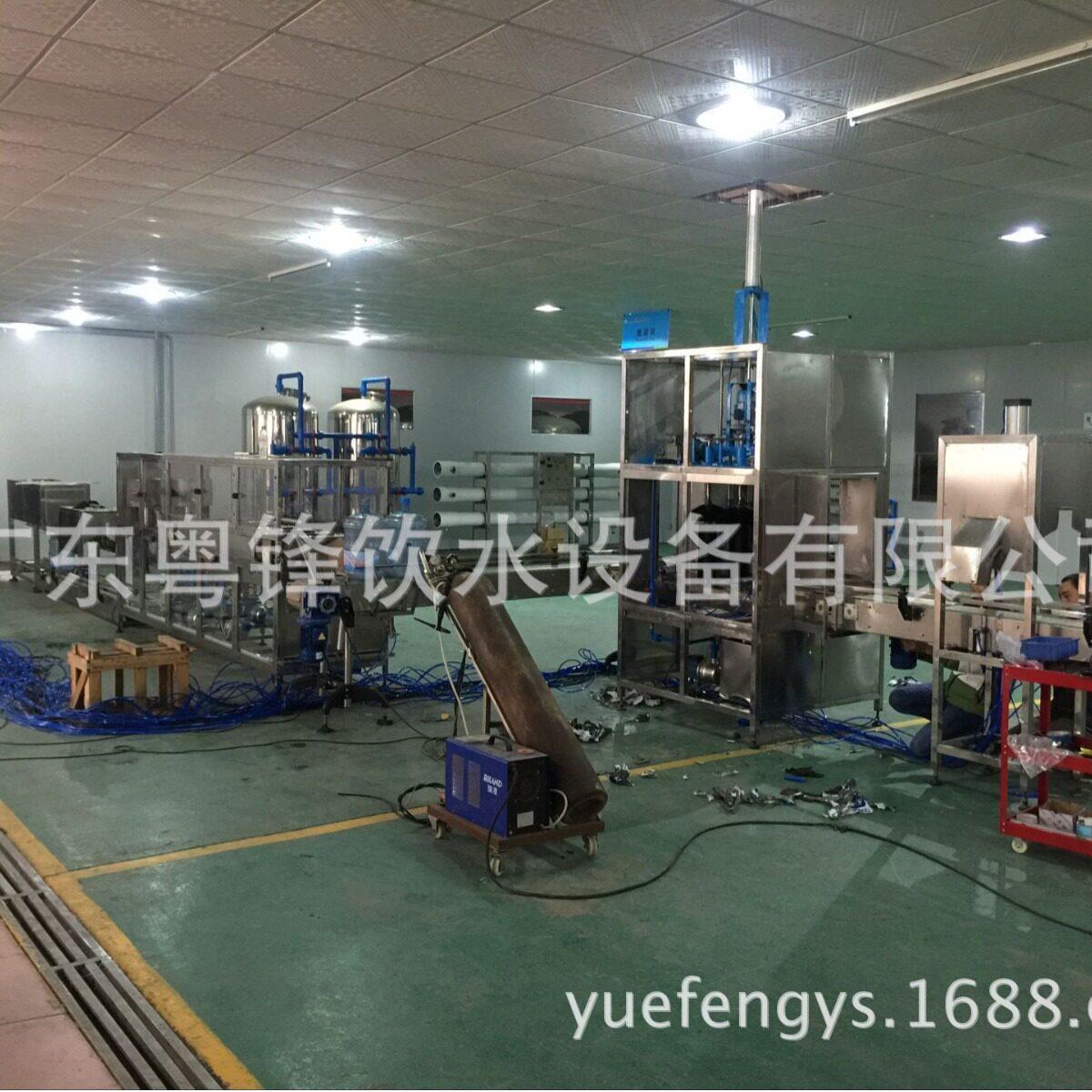 厂家定制生产桶装水自动灌装生产线 桶装纯净水三合一灌装机