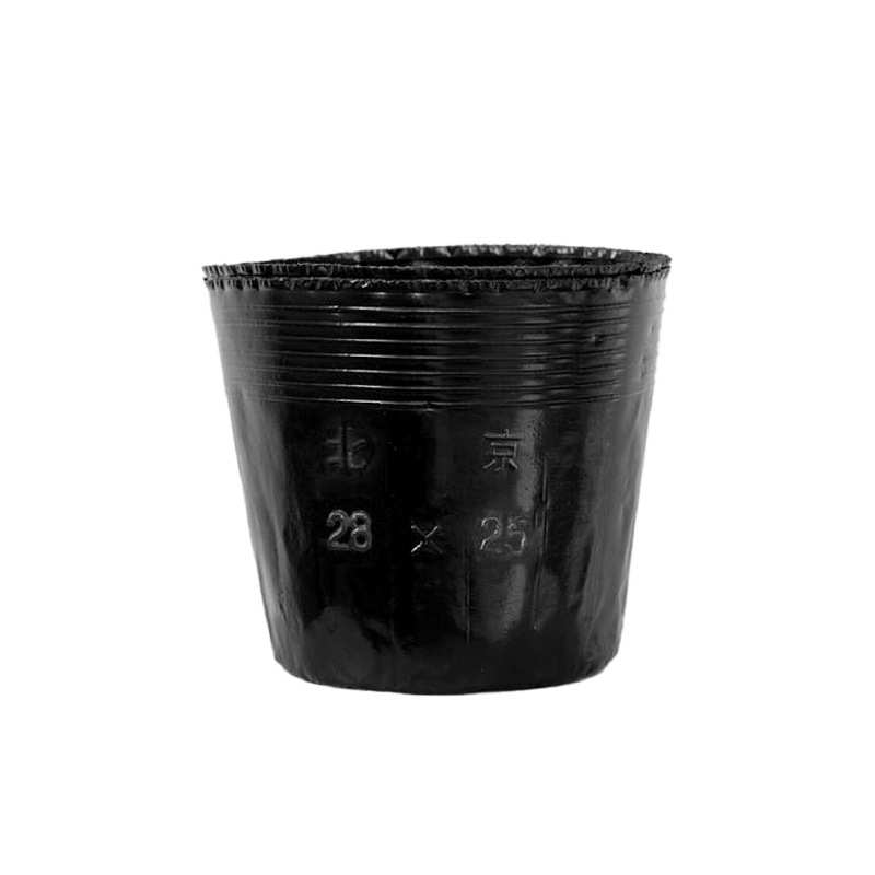 营养钵育苗杯育苗盆园艺种植花卉苗圃育苗盆一次性黑色塑料育苗袋