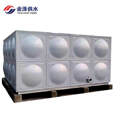 焊接式消防水箱 一体化消防泵站 不锈钢泵房 人防水箱 变频供水