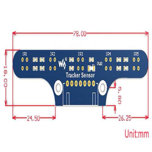 ITR20001/T 红外循迹传感器模块 智能小车机器人配件 PID控制算法