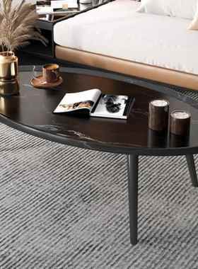 网红FIR小圆桌茶几尚简易家用沙发边客几出租屋简约时小厅边桌