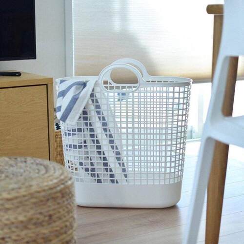日本Like-it洗衣篮脏衣篮塑料篮子收纳框